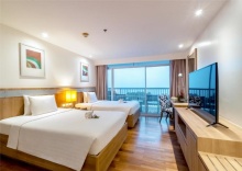 Двухместный номер Superior с видом на океан 2 отдельные кровати в Отель Novotel Hua Hin Cha Am Beach Resort & Spa