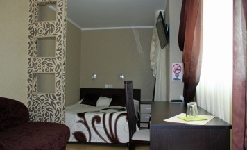 Двухместная студия (Корпус Аэроград) двуспальная кровать в Аэроград