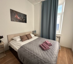 Двухместный стандарт с двуспальной кроватью (DBL) на 5 этаже в Boho Centr Nevsky 140 Hotel