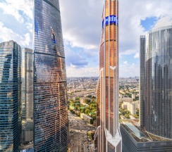 Стандарт для двоих в Империи 48 этаж в Panorama city hotel