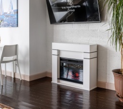Sea view apartments - Family suite (Ванна с панорамным видом на море и камин. Размещение до 5 гостей), Станюковича 48/5 в Vvo apartments group