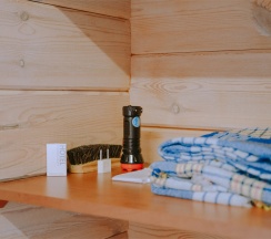 Трехместный семейный номер в Baikal View