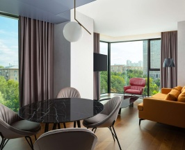 Номер полулюкс в Radisson Blu Leninsky Prospect Hotel Moscow