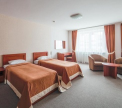 Двухместные апартаменты Standard c 1 комнатой двуспальная кровать в Комплекс апартаментов Комфорт