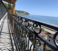 Семейный номер Standard с балконом и с видом на море в Ривьера