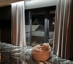 Двухместный коттедж двуспальная кровать в Гостевой дом Небо N 7