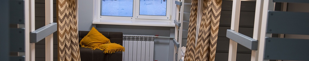 Кровать в женском/мужском номере с 6 кроватями в Рус-Арена