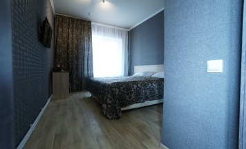 Двухместный номер с 1 кроватью и собственной ванной комнатой в Hotel city M