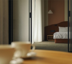 Люкс с видом на крепость в Марена