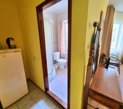 Двухместный люкс с балконом и с красивым видом из окна двуспальная кровать в Милана