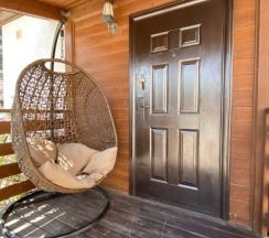 Двухместный коттедж двуспальная кровать в Mon Michel