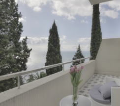 Номер с террасой Стандарт с видом на море 2 отдельные кровати в Garden Resort