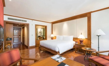 Двухместный номер Guest with garden/partial sea view двуспальная кровать в JW Marriott Phuket Resort & Spa