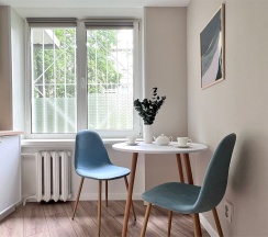 Уютная однокомнатная квартира (Метро Звездная, 10 минут пешком) в Rauktis apartments