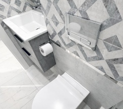 1-комнатные апартаменты с 1 двуспальной кроватью, 28.8 м², цокольный этаж в Апартаменты на Ветеранов