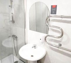 Кровать в 5-местном общем номере в Smart Hotel KDO Челябинск