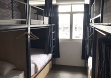 Кровать в общем номере в White Wall Poshtel - Hostel