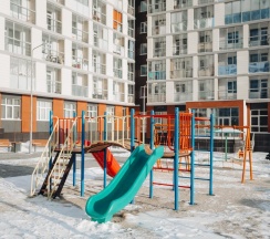 1-комнатные апартаменты студия в Этажидейли на улице Студенческой