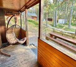 Двухэтажный коттедж Дом Совы до 7 гостей в Командор