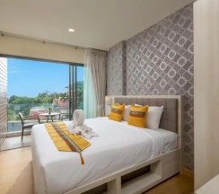 Двухместный номер Deluxe с видом на море двуспальная кровать в Отель Splendid Sea View Resort