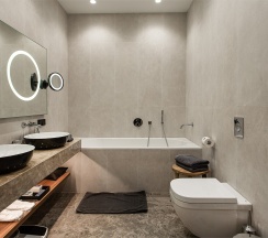 Grand Suite with Lake view в Riviera wellness resort