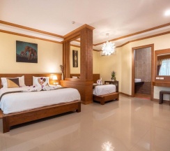 Двухместный номер Deluxe двуспальная кровать в Baan Sailom Resort
