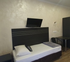 Двухместный номер Standard с балконом и с видом на море двуспальная кровать в Светлана