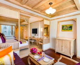Двухместный номер Honeymoon Deluxe двуспальная кровать в Royal Cliff Beach Hotel Pattaya