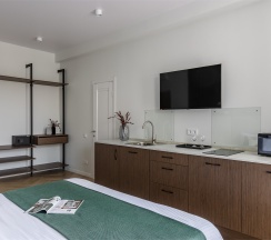 Видовые апартаменты с кухней в Селект