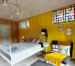 Двухместный номер с балконом в Manzerok house