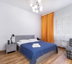 Однокомнатные апартаменты-студия для маломобильных гостей в APARTVILLE