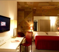 Двухместный номер Superior двуспальная кровать в Phi Hotel Bologna
