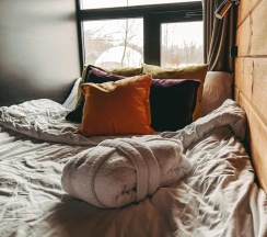 Дом на дереве Прогулка по Нью-Йорку в Вазуза Лав