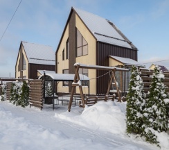 Дом "Семейный ХХL" (оснащение дома, стоимость банного чана и бани см. Подробнее) в Pavlove Village