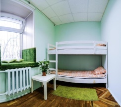 Комната эконом с двухъярустной кроватью в Old Flat на Невском (Олд Флэт)