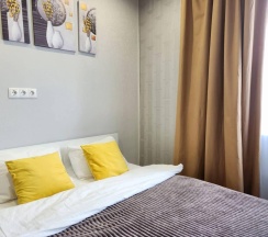 Апартаменты студия Домодедово, Южнодомодедовская улица, 17 в Runway Apartments на улице Южнодомодедовская 17