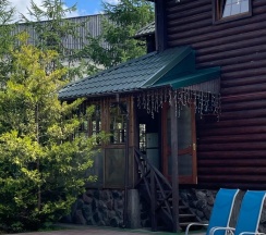 Дом для отдыха с баней и бассейном WoodRay в WoodRay