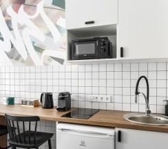 1-комнатные апартаменты студия в 17Apartments