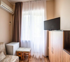 Комната стандарт с 1 двуспальной кроватью и балконом в Мария