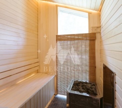 Дом с камином и сауной (до 6 гостей) ТЕЙЯ в Berloga Country Resort
