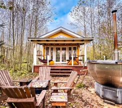 Этнодом в современном русском стиле в А у реки