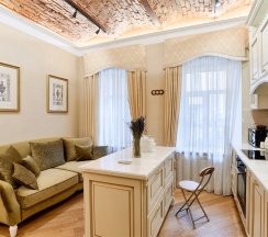 [12] Изысканные апартаменты у Дворцовой площади с кондиционером | ул. Б.Морская, 34 в Darooms