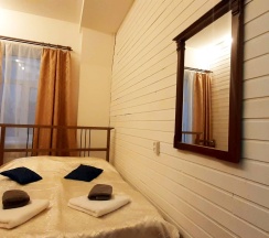 Номер эконом с 1 двуспальной кроватью (удобства на этаже) в Svarog art hotel