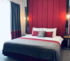 Номер стандарт семейный с 1 двуспальной кроватью в Green Garden Hotel