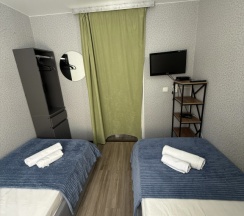 Двухместный номер Economy 2 отдельные кровати в Панорама