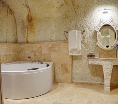 Двухместный люкс Royal двуспальная кровать в Cappadocia Sweet Cave