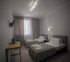 Номер эконом с 2 односпальными кроватями в Альпина