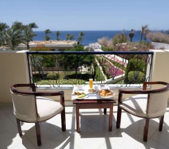 Двухместный номер Standard с видом на море 2 отдельные кровати в Курортный отель Grand Oasis Resort