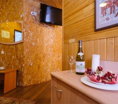 Студия с двуспальной кроватью в Вертикаль