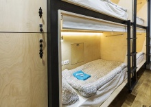 Кровать в 4-местном общем номере (без окна) в Icon hostel